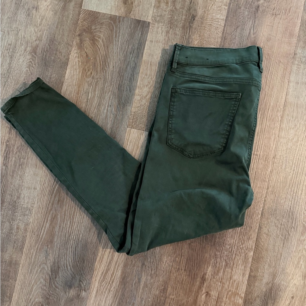 Ann Taylor Olive Utility Pants